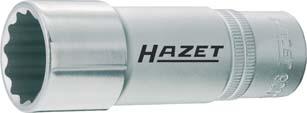Imagen de VASO DE LLAVE DE VASO BI-HEX LARGA 1/2" 24X MM HAZET