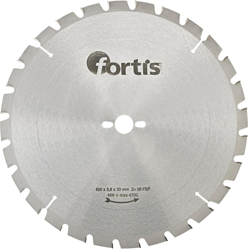 Imagen del producto Hoja sier circ MD 400x3,8x30mm Z28 FF Fortis