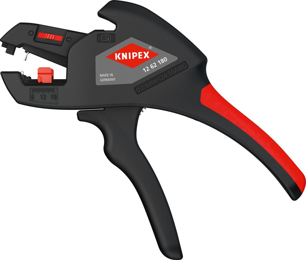 Imagen de ALICATES PELACABLES AUTO.180MM QMM KNIPEX