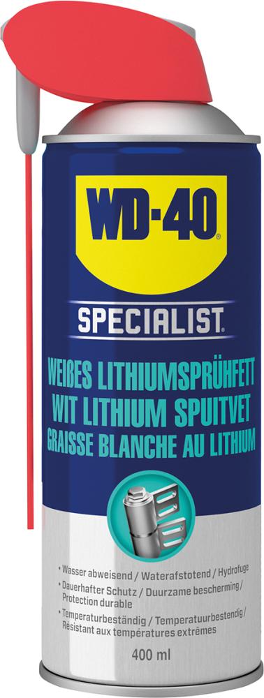 Imagen del producto Grasa p/ pulverizar litioSpecialist Bote aerosol 400ml blanco WD-40