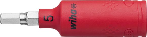 Imagen del producto Punta para destornillador1/4" hembrahexagonal VDE 5x65mm Wiha