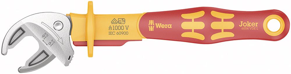 Imagen del producto Llave de boca Joker L autoajustable VDE 16-19mmWera
