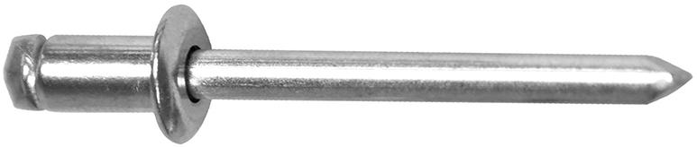 Imagen de REMACHE CIEGO ALU/ACERO CABEZA BOMBEADA 3,0X14MM GOEBEL