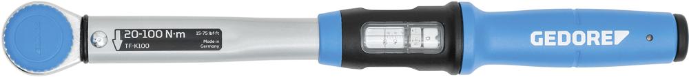 Imagen de LLAVE DINAMOMÉTRICA TORCOFIX K 2.0 20-100NM 1/2" GEDORE