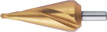 Imagen del producto Jgo brocas cónicas para chapa HSS TiN 5-20mm FORMAT