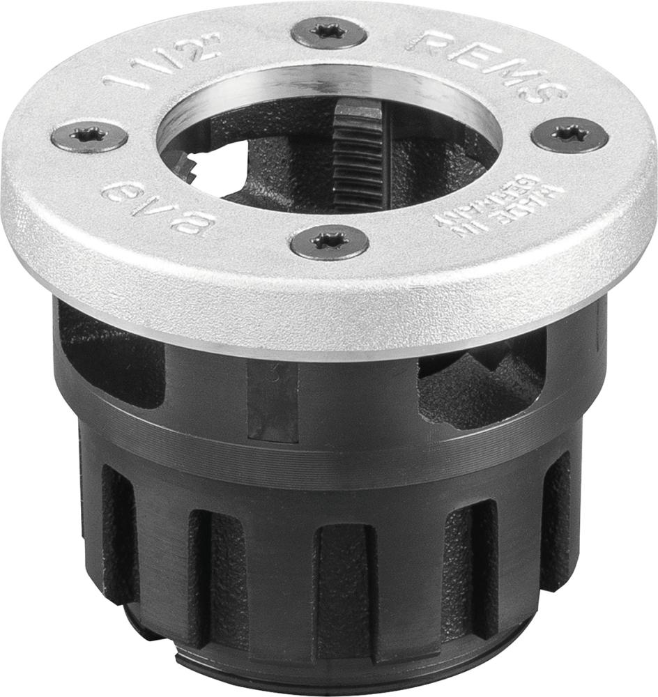 Imagen del producto Cabezal de corte de cambio rápido R 1 1/2 Rems rosca de tubo R cón.dcha ISO 7-1 EN10226 Rems