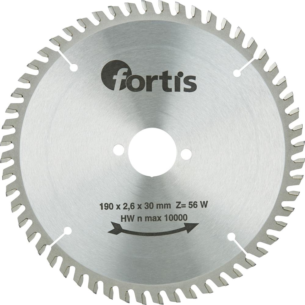 Imagen del producto Hoja sier circ MD 190x2,8x30mm Z56W Fortis