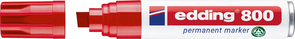 Imagen de ROTULADOR PERMANENTE 800 ROJA EDDING