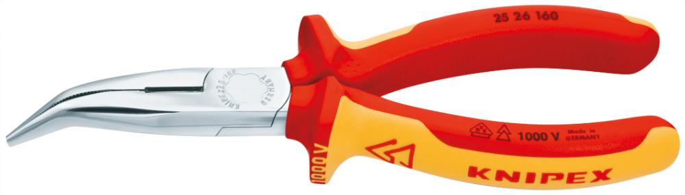 Imagen de ALICATES ELECTRÓNICA VDE ACODADO 160MM KNIPEX