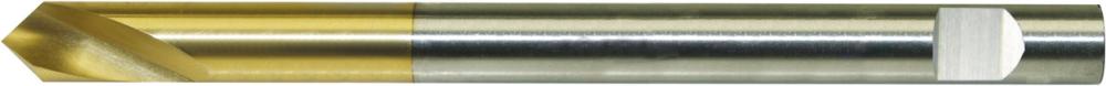 Imagen del producto Broca puntear NC larga DIN1835 HSSCo5 TiN forma B 90º vástago cilíndrico 6,0mm