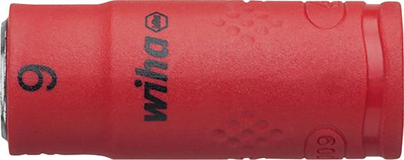 Imagen del producto Pieza llave de vaso hexagonal 1/4" 9mm VDE Wiha