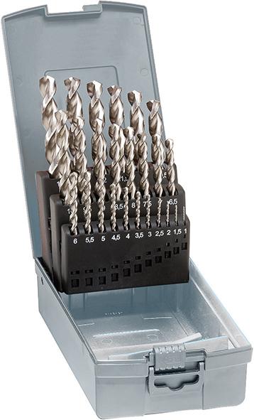 Imagen del producto Jgo broca espiral DIN338 HSSE rectificada tipo Ti 1-5,9mm GÜHRING