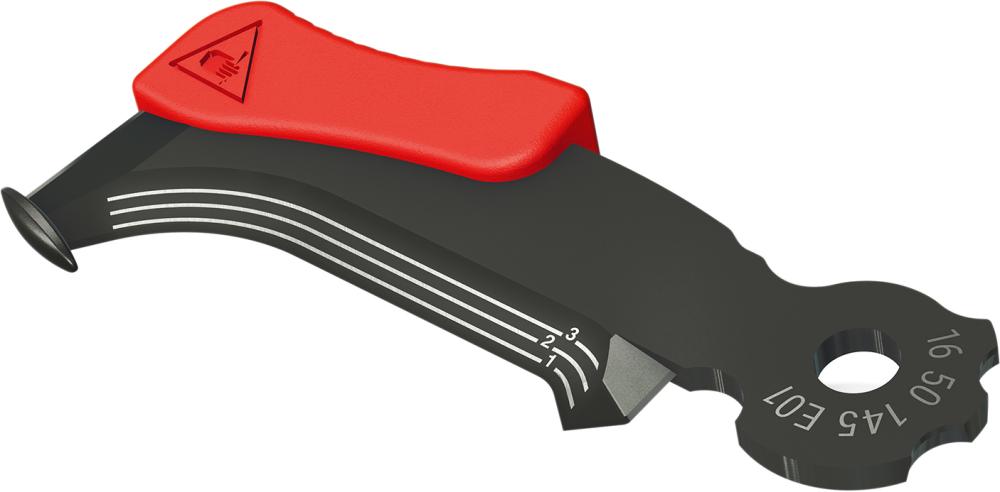 Imagen de HOJA DE RECAMBIO CON PATÍN PARA HERRAMIENTAS PELACABLES KNIPEX
