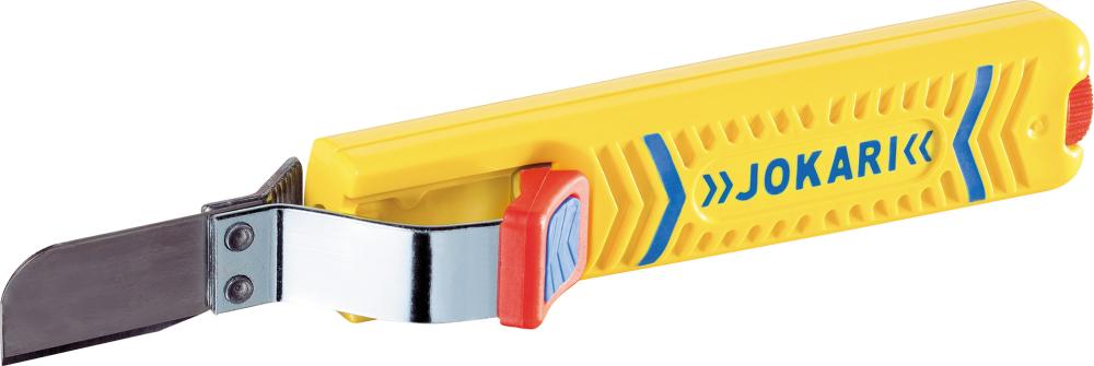Imagen de CUCHILLO PELACABLES SECURA 28G CON HOJA RECTA8-28QMM JOKARI