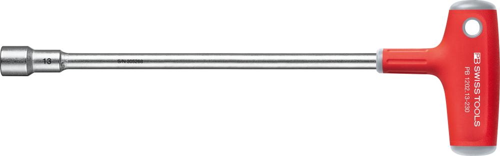 Imagen de LLAVE VASO C/ MANGO EN T 13X230MM PB SWISS TOOLS