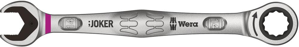 Imagen de LLAVE DE ESTRELLA C/ CARRACA JOKER 14MM WERA