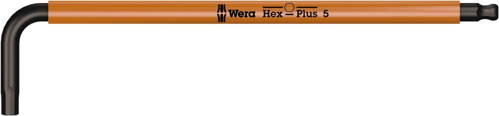 Imagen del producto Llave Allen Multicolor revestida 5x mm Wera