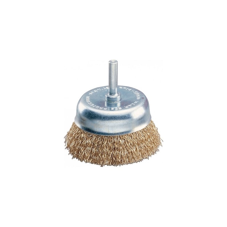 Imagen del producto TAZA ALAMBRE P/TALADRO ESPIGA 6MM LATÓN