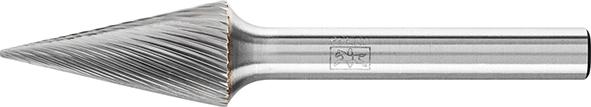Imagen del producto Fresa c/ mango MD forma cónica apuntada 1225 5 6mm 12x25mm Pferd