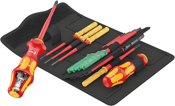 Imagen de JUEGO DE VARILLAS INTERCAMBIABLES KRAFTFORMTURBO VDE 16 UNIDADES WERA