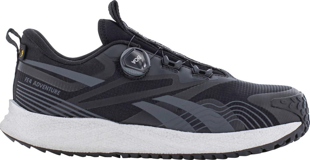 Imagen del producto Zapato de Seguridad Reebok IB3613 Adventure BOA S1PS SR ESD Negro - Ajuste Rápido sin Cordones