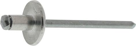 Imagen de REMACHE CIEGO ALU CABEZA GRANDE K12 4X8MM GESIPA