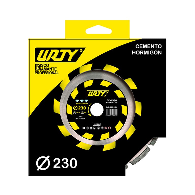 Imagen del producto Disco diamante universal profesional 230X10 mm URTY