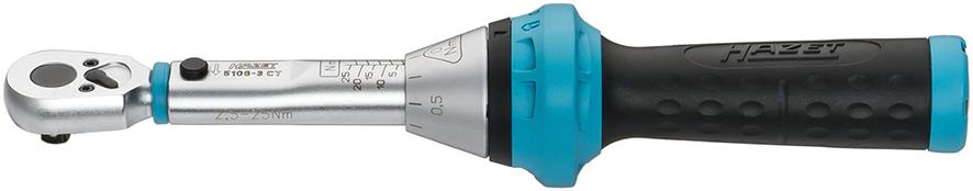 Imagen de LLAVE DINAMOMETRICA 5108-3CT 2,5-25NM 1/4"