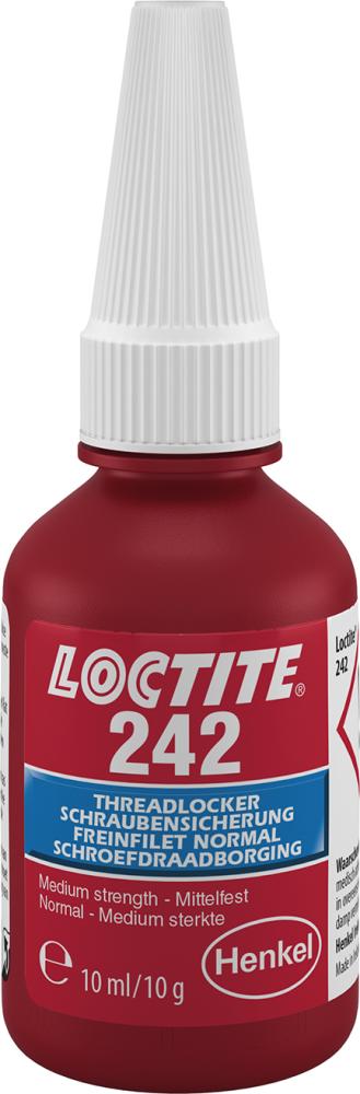 Imagen del producto Sujeción del tornillo LOCTITE 242 botella 10ml Henkel