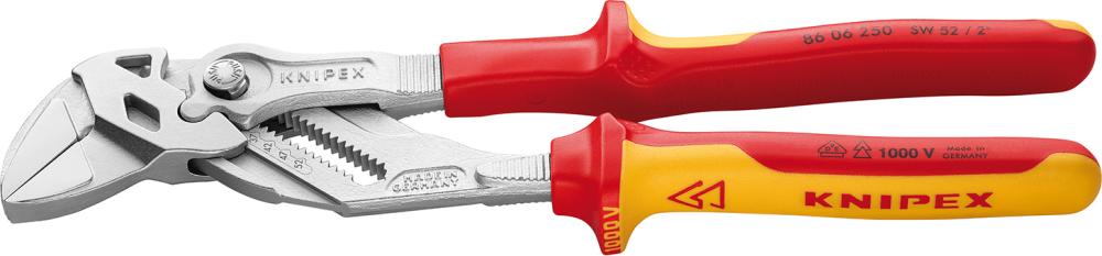 Imagen de ALICATES PICO LORO VDE C/MANGO 2 COMPONENTES 250MMKNIPEX