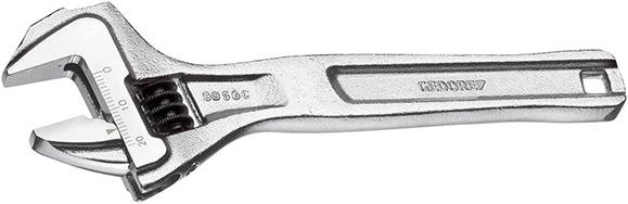 Imagen del producto Llave de una boca ajustable niquelada con superficie impacto 153mm GEDORE