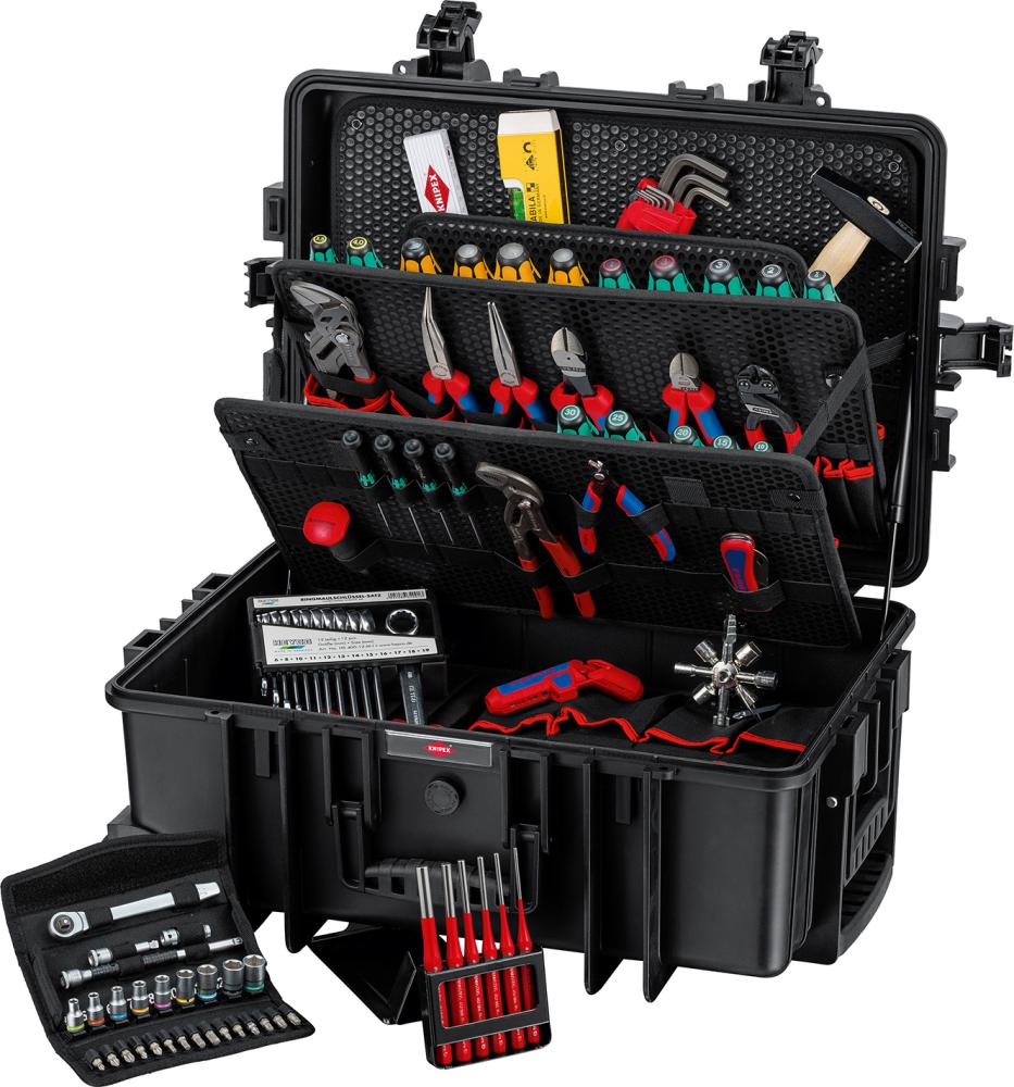 Imagen de MALETA PORTAHERRAMIENTAS ROBUST45 MOVE MECÁNICO 0021 37 M KNIPEX