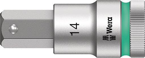 Imagen de PUNTA PARA DESTORNILLADOR1/2" HEMBRA HEX CON FUNCIÓN RETENCIÓN 14X60MMWERA