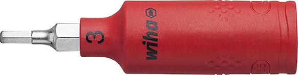 Imagen del producto Punta para destornillador1/4" hembrahexagonal VDE 3x65mm Wiha
