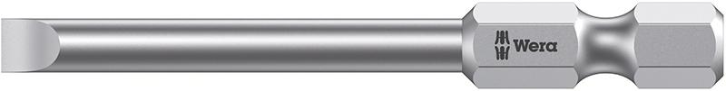 Imagen de PUNTA DUREZA TENAZ 1/4" DIN3126E6,3 PLANO 4X0,8X89MM WERA