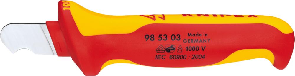 Imagen de CUCHILLO PELACABLES VDE CURVADO MM KNIPEX