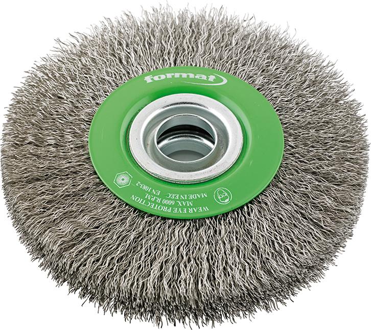 Imagen del producto Cepillo circular inox 125x22mm FORMAT