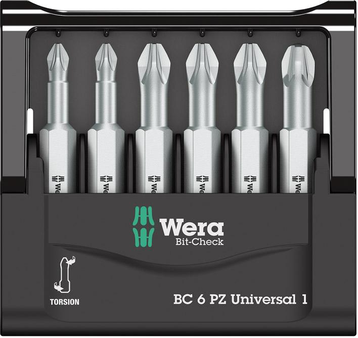 Imagen del producto Jgo puntas Bit-Check 6 PZuniversal 1 Wera