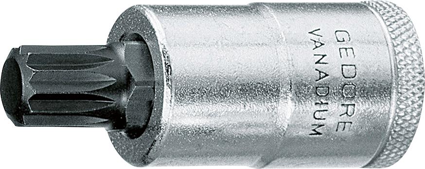 Imagen de LLAVE DE VASO CON PUNTA DE ATORNILLAR 1/2" M16X 57MM XZN GEDORE