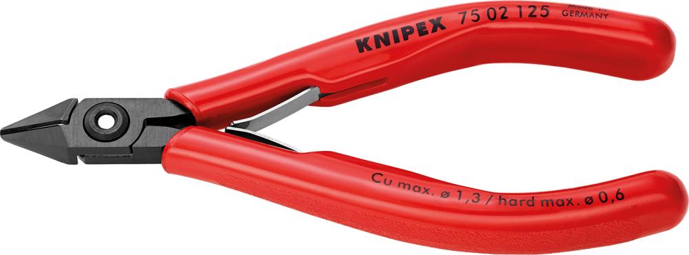 Imagen de CORTAALAMBRES ELECTRÓNICAC/ BISEL 125MM KNIPEX