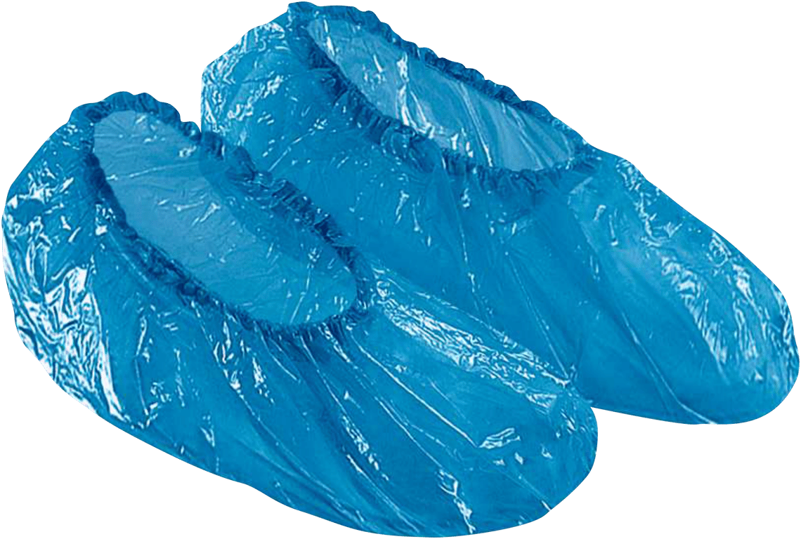Imagen del producto CUBREZAPATOS DESECHABLES AZUL T-UNICA 50 PARES(1 CJ 10 UND)