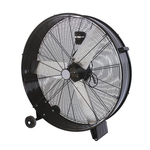 Imagen del producto Ventilador Industrial de Pie Maximum 360W Negro Ø87 cm con Ruedas | 3 Velocidades