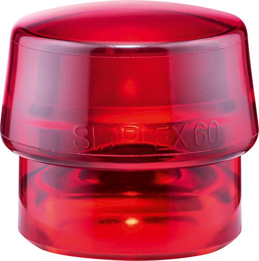 Imagen de MARTILLO DE SUPERFICIE BLANDA SIMPLEX PLÁSTICO 60MM HALDER