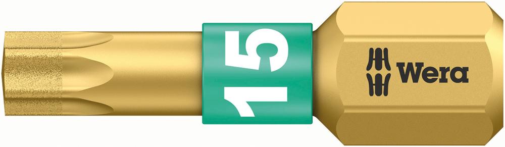 Imagen de PUNTA DIAMANTE 1/4" DIN3126C6,3 T15X25MM WERA