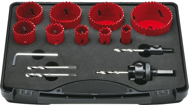 Imagen del producto Jgo sierra corona HSSBi M42 con accesorios 16-67mm FORMAT