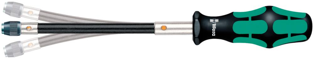 Imagen de MANGO PORTAPUNTAS CON CAMBIO RÁPIDO Y VÁSTAGO FLEXIBLE 1/4" WERA