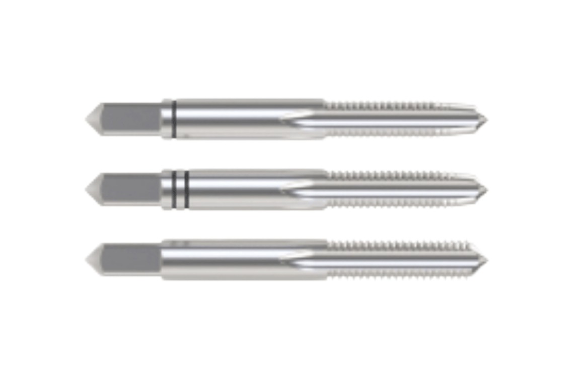 Imagen del producto JUEGO MACHO MANO HSS DIN352 M3 PASO 0,50 6H