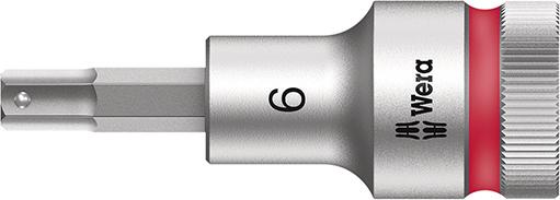 Imagen de PUNTA PARA DESTORNILLADOR1/2" HEMBRA HEX CON FUNCIÓN RETENCIÓN 6X60MM WERA