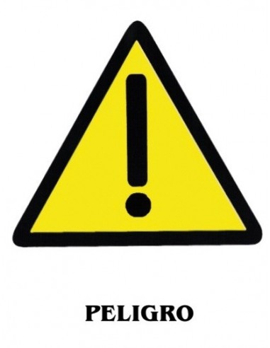 Imagen del producto ADHESIVO 11X15 PELIGRO