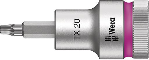 Imagen de PUNTA PARA DESTORNILLADOR1/2" C/ FUNCIÓN RETENCIÓNT20X60MM WERA